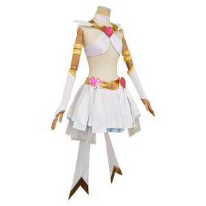 Stocking Anarchy weiß Kleid New Panty & Stocking with Garterbelt(2025) Stocking Cosplay Kostüm