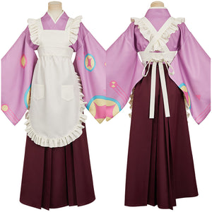 Tasokare Hotel Tsukahara Neko Kimono Cosplay Outfits