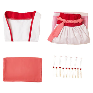 The Apothecary Diaries Maomao Hanfu Cosplay Outfits rosa Version