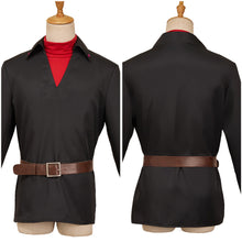 Laden Sie das Bild in den Galerie-Viewer, The Black Phone The Grabber schwarz Kostüm Cosplay Outfits
