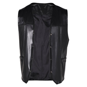 The Walking Dead: Daryl Dixon Kunstleder Weste Cosplay Outfits
