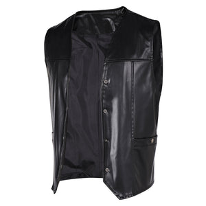 The Walking Dead: Daryl Dixon Kunstleder Weste Cosplay Outfits