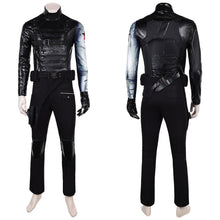 Laden Sie das Bild in den Galerie-Viewer, Thunderbolts 2025 Bucky Bames Kostüm Set Cosplay Outfits