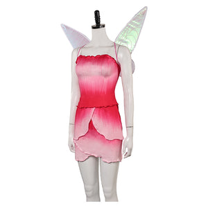 Tinkerbell Rosetta rot Kleid Cosplay Kostüm