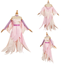 Laden Sie das Bild in den Galerie-Viewer, Velvette Hellaverse rosa Kostüm Hazbin Hotel Velvet Cosplay Outfit