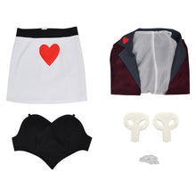 Laden Sie das Bild in den Galerie-Viewer, Velvette Kostüm Set Hazbin Hotel Hellaversa Velvette Cosplay Outfits