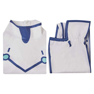 Vemola weiß Bodysuit Dandadan Bamora Cosplay Outfits