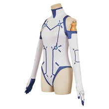 Laden Sie das Bild in den Galerie-Viewer, Vemola weiß Bodysuit Dandadan Bamora Cosplay Outfits