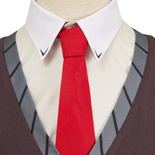 Laden Sie das Bild in den Galerie-Viewer, Vincent Whittman grau Kostüm Set Hazbin Hotel 2 Vox Cosplay Outfits