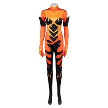 Laden Sie das Bild in den Galerie-Viewer, Volcanikka orange Jumpsuit Invincible Volcanikka Cosplay Outfit