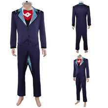 Laden Sie das Bild in den Galerie-Viewer, Vox blau Kostüm Set Hazbin Hotel Vox blau Cosplay Outfit