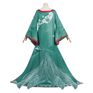 White Snake 3 Embers Hanfu Bai She: Fu Sheng Fangzhu Baoqing Cosplay Outfits