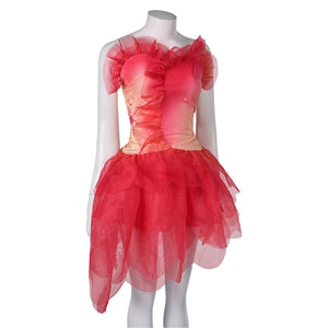 Wicked Glinda Kleid Tulpenrock Cosplay Kostüm