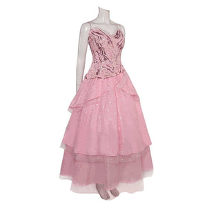 Wicked Glinda rosa Kleid Cosplay Kostüm Outfits