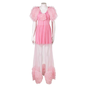 Wicked Glinda Rosa Kleid Damen Cosplay Kostüm Set