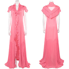 Laden Sie das Bild in den Galerie-Viewer, Wicked: For Good 2025 Glinda rosa Nachthemd Cosplay Outfits