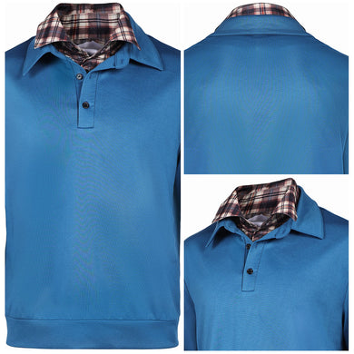 Will Byers blau Shirt Stranger Things William Cosplay Kostüm