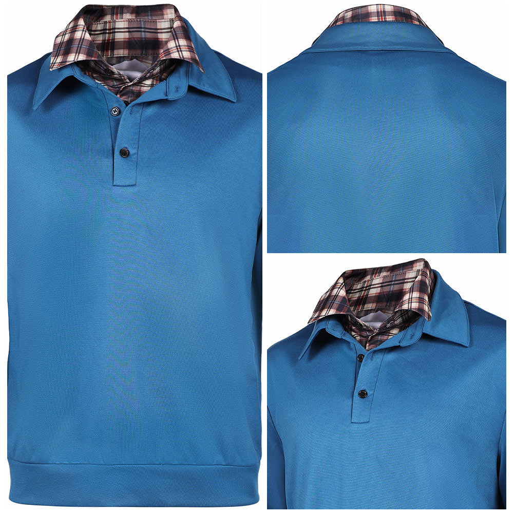 Will Byers blau Shirt Stranger Things William Cosplay Kostüm