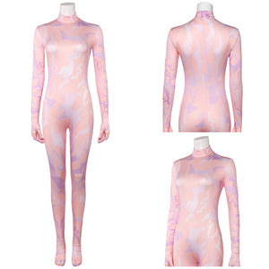 Zoey bunt Overall KPOP Demon Hunters Zoey Jumpsuit Cosplay Kostüm