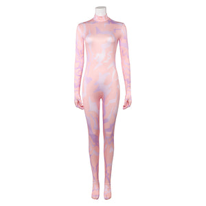 Zoey bunt Overall KPOP Demon Hunters Zoey Jumpsuit Cosplay Kostüm