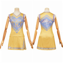 Laden Sie das Bild in den Galerie-Viewer, Zombies 4: Dawn of the Vampires (2025) Addison gelb Kleid Cheerleader-Uniform