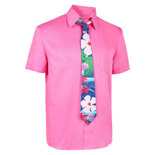 Laden Sie das Bild in den Galerie-Viewer, Zoomania 2025 Nick Wilde rosa Hemd Zootopia Nick Cosplay Outfits