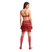 Laden Sie das Bild in den Galerie-Viewer, Zoomania Gazelle rot Kostüm Set Zootopia Cosplay Outfits