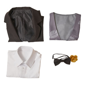 Zootopia 20250 Nick Wilde schwarz Anzug Zoomania Nick Cosplay Outfits