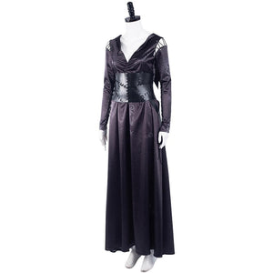 Harry Potter Bellatrix Lestrange Cosplay Kostüm Halloween Karneval Kleid