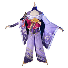 Laden Sie das Bild in den Galerie-Viewer, Genshin Impact Baal Raiden Shogun Cosplay Kostüme Outfits Halloween Karneval Kleid
