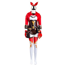 Laden Sie das Bild in den Galerie-Viewer, Genshin Impact Amber Cosplay Kostüm Jumpsuit Halloween Karneval Kostüm Set