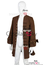 Laden Sie das Bild in den Galerie-Viewer, Pirates Of The Caribbean Fluch der Karibik Jack Sparrow Johnny Depp nur 1 Jacke Cosplay Kostüm