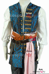 Pirates Of The Caribbean 4 Fluch der Karibik Jack Sparrow Johnny Depp 1 Weste Cosplay Kostüm