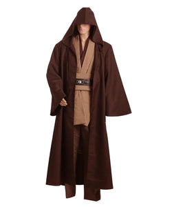 Star Wars Jedi Kenobi TUNIC Cosplay Kostüm Braun