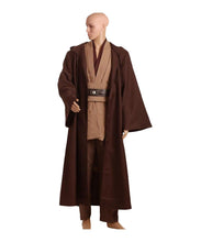 Laden Sie das Bild in den Galerie-Viewer, Star Wars Jedi Kenobi TUNIC Cosplay Kostüm Braun