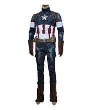 Laden Sie das Bild in den Galerie-Viewer, Avengers: Age of Ultron Captain America Steve Rogers Uniform Cosplay Kostüm