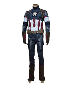 Avengers: Age of Ultron Captain America Steve Rogers Uniform Cosplay Kostüm