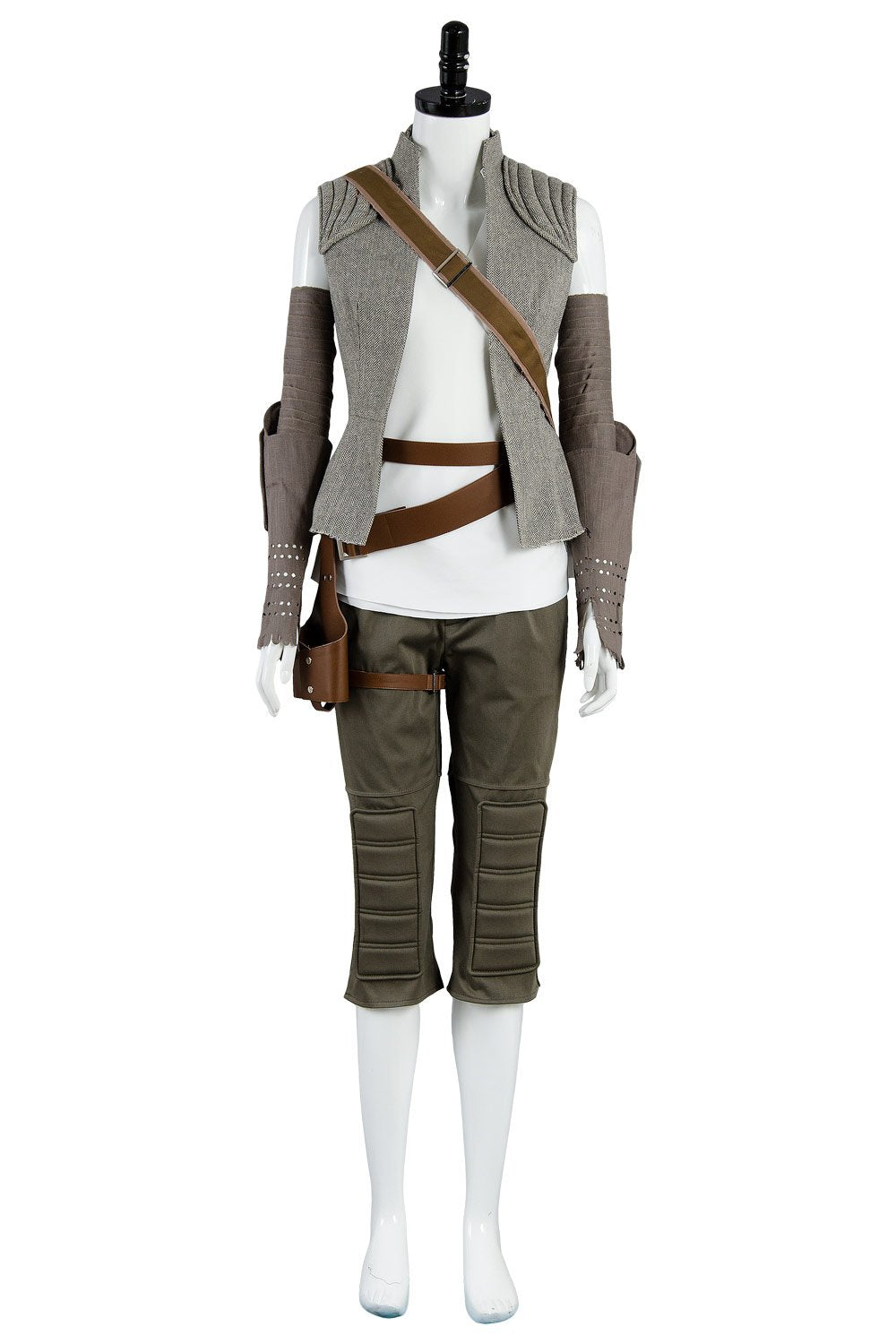 Star Wars 8 Die letzten Jedi Rey Outfit Cosplay Kostüm