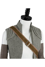 Laden Sie das Bild in den Galerie-Viewer, Star Wars 8 Die letzten Jedi Rey Outfit Cosplay Kostüm