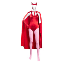 Laden Sie das Bild in den Galerie-Viewer, WandaVision Scarlet Witch Wanda Maximoff Jumpsuit Cosplay Halloween Karneval Kostüm
