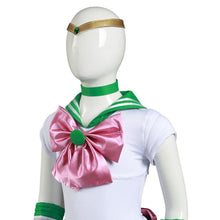 Laden Sie das Bild in den Galerie-Viewer, Sailor Moon Kinder Tsukino Usagi/Sailor Jupiter/Sailor Mars Kostüm Mädchen Halloween Karneval Kostüm - cosplaycartde