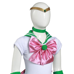 Sailor Moon Kinder Tsukino Usagi/Sailor Jupiter/Sailor Mars Kostüm Mädchen Halloween Karneval Kostüm - cosplaycartde