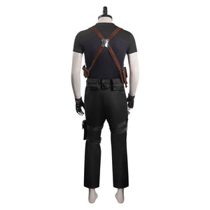 Resident Evil 4 Remake Leon S.Kennedy Cosplay Kostüm Halloween Karneval Outfits