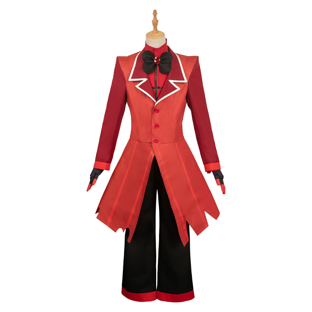 Hazbin Hotel ALASTOR Rot Kostüm Set Cosplay Outfits