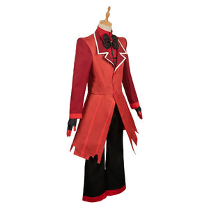 Hazbin Hotel ALASTOR Rot Kostüm Set Cosplay Outfits