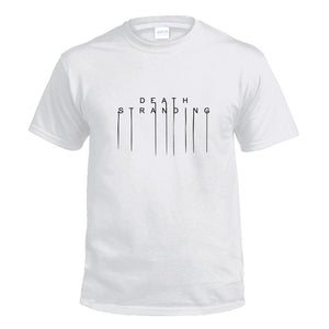 Death Stranding Logo Tee Top Oberteil T-Shirt Rundhals Kurzarm Erwaschsene Junge