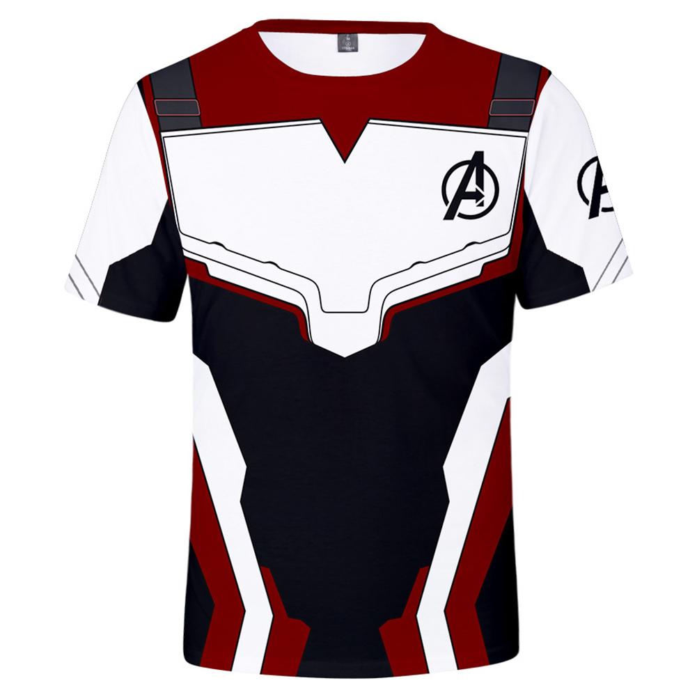 Avengers: Endgame Technical Specifications T-Shirts Hemd Kurzarm Rundhals Herren Männer für Erwachsene Quantenreich Suit Quantum Realm Suit A