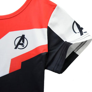 Avengers: Endgame Technical Specifications T-Shirts Hemd Kurzarm Rundhals Herren Männer für Erwachsene Quantenreich Suit Quantum Realm Suit C