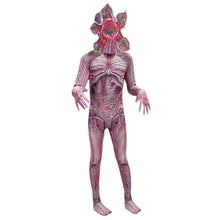 Laden Sie das Bild in den Galerie-Viewer, Kinder Demodog Jumpsuit Stranger Things Demodog Demogorgon Jumpsuit Overall mit Maske Cosplay Kostüm für Kinder