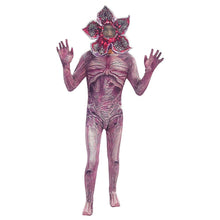 Laden Sie das Bild in den Galerie-Viewer, Kinder Demodog Demogorgon Jumpsuit Stranger Things 3 Demodog Jumpsuit Overall mit Maske Cosplay Kostüm für Kinder